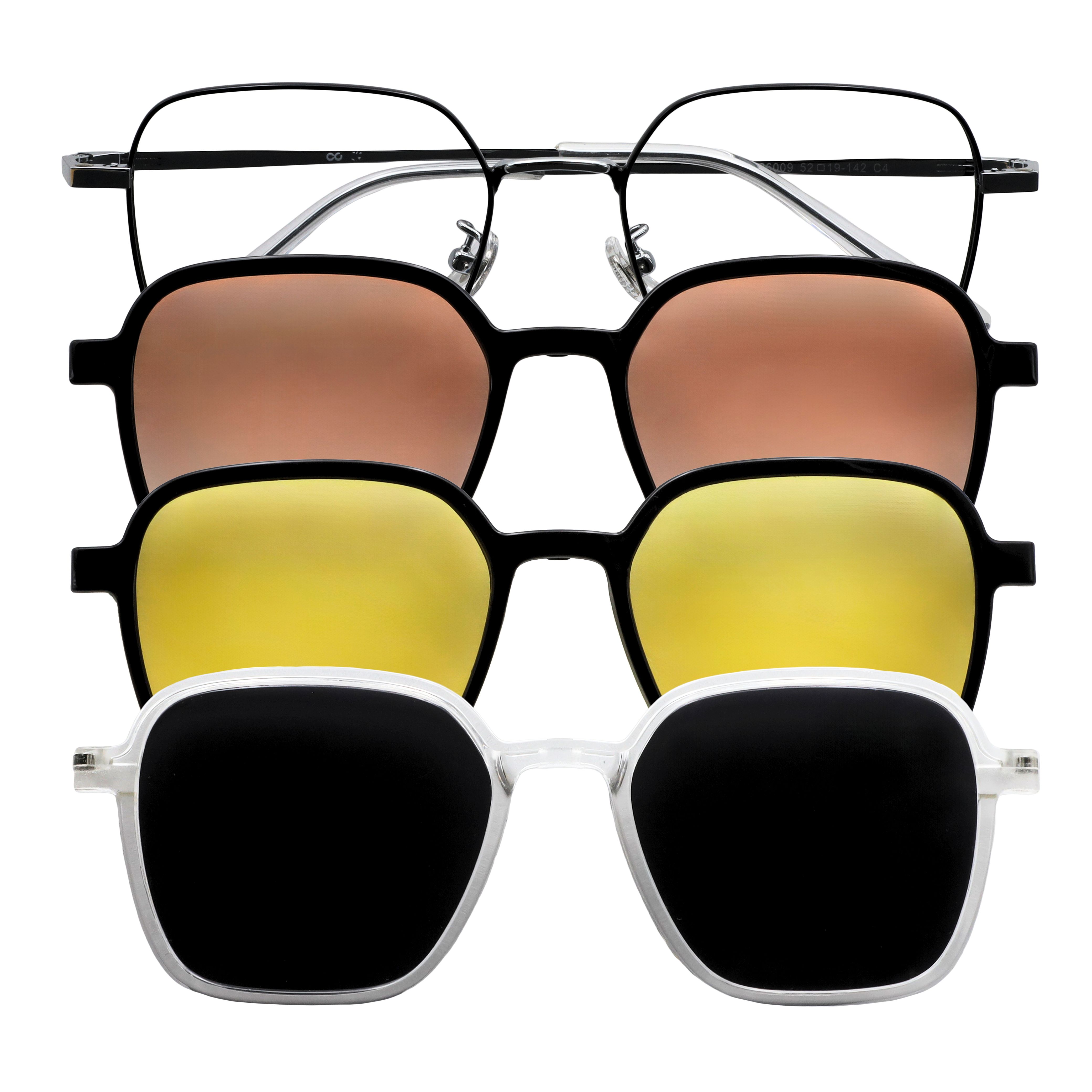 Obsidiana - Color: Negro con Plateado - vista 13